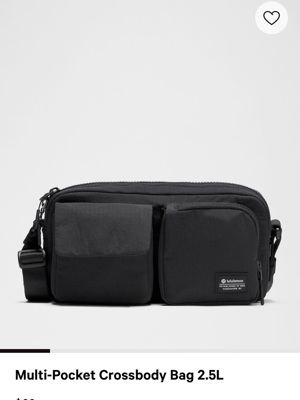 lululemon athletica Multi-pocket Crossbody 2.5L bag